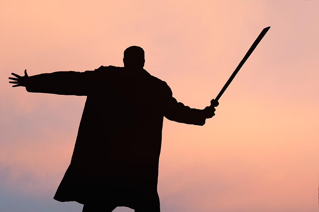 Day 12 of 366 The swordsman. I borrowed my son's samurai s… Flickr