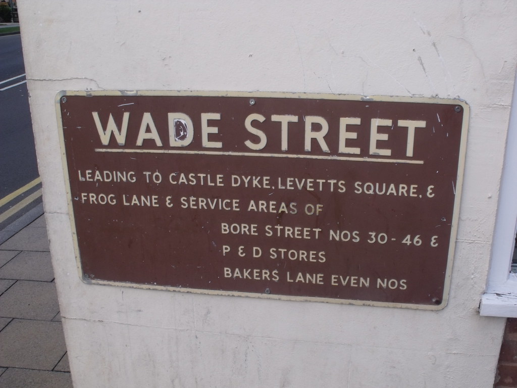 Wade Street, Lichfield road sign a photo on Flickriver