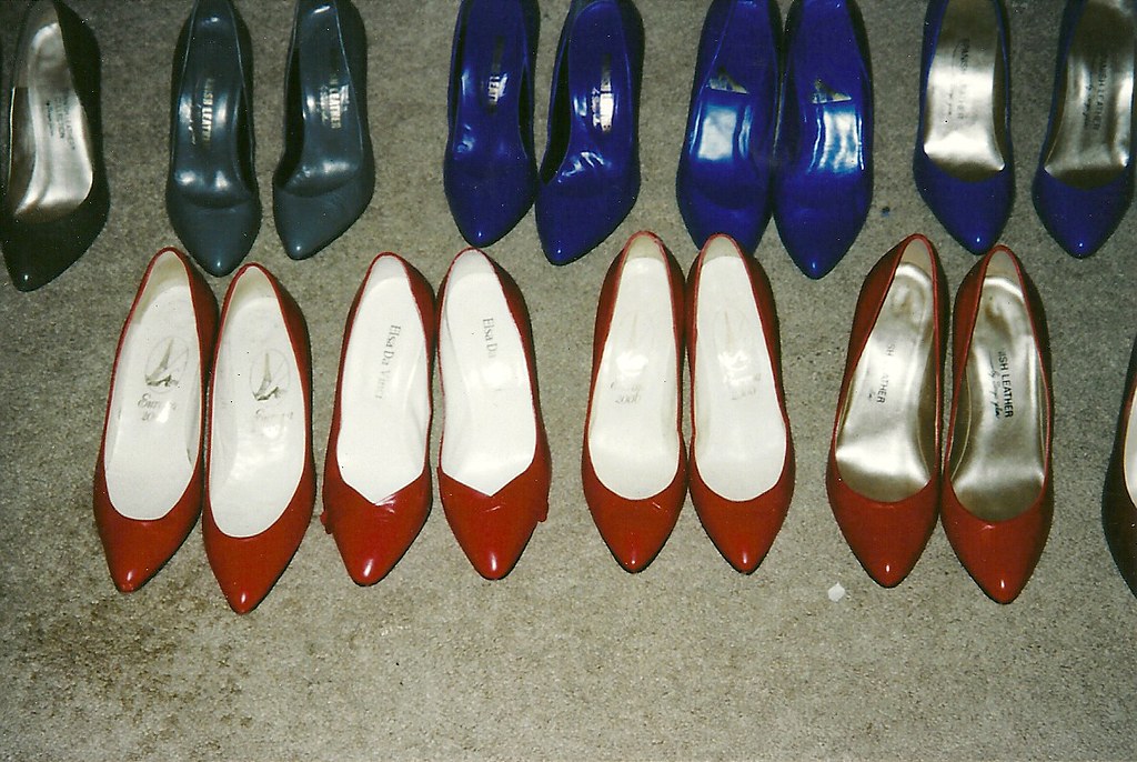 1980's Pumps Includes Spanish Leather and Europa pumps as … Flickr