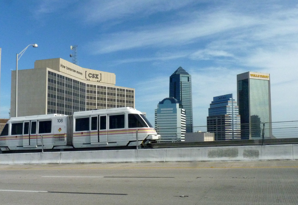 Jacksonville, Florida Transit Train Jacksonville, Florida,… Flickr