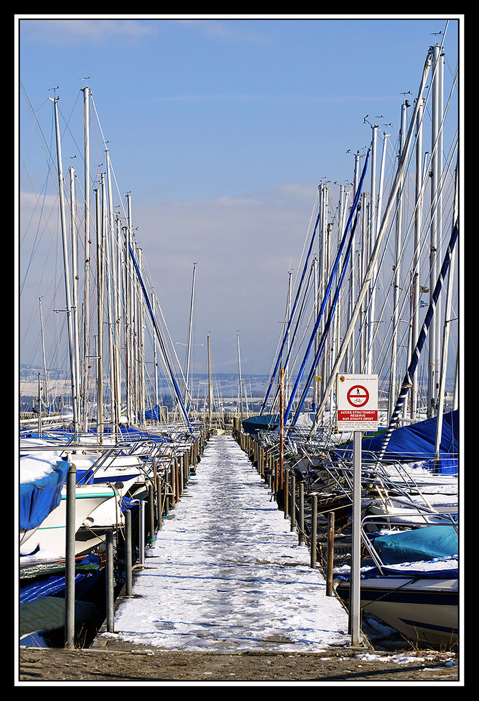 Bise Noire, Lac Léman Bise Noire à Port Choiseul (Versoix)… Flickr