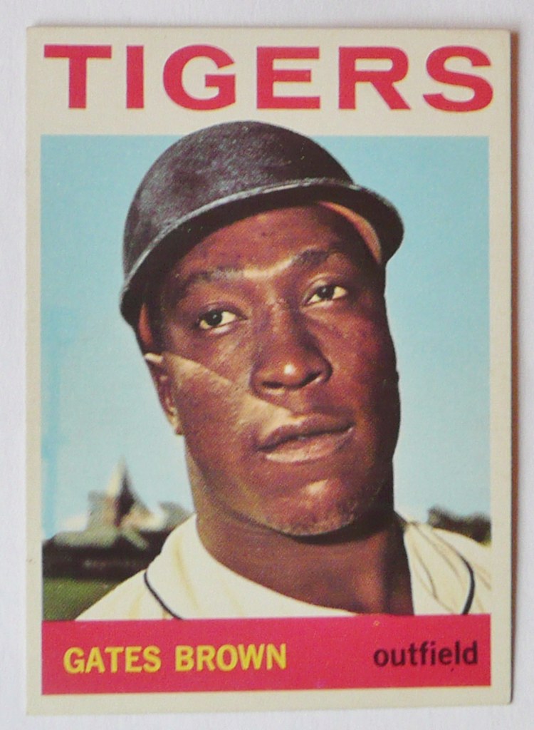 GATES BROWN DETROIT TIGERS 1964 Frank Kelsey Flickr