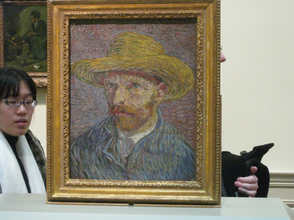 Vincent Van Gogh Self Portrait One of Vincent Van Goghs mo… Flickr