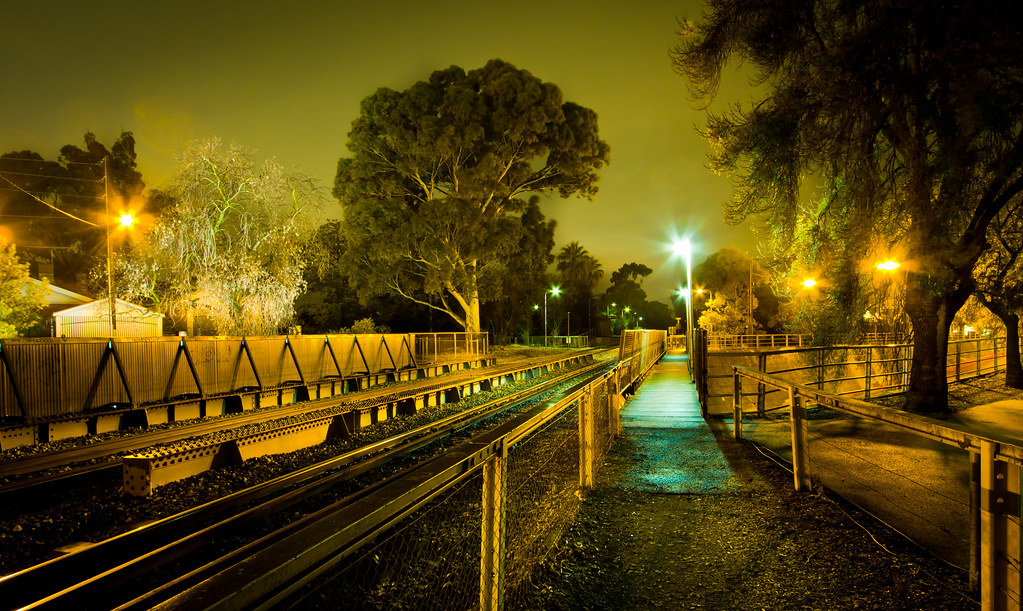 Light rail Goodwood train tracks, Adelaide. An image from … Flickr