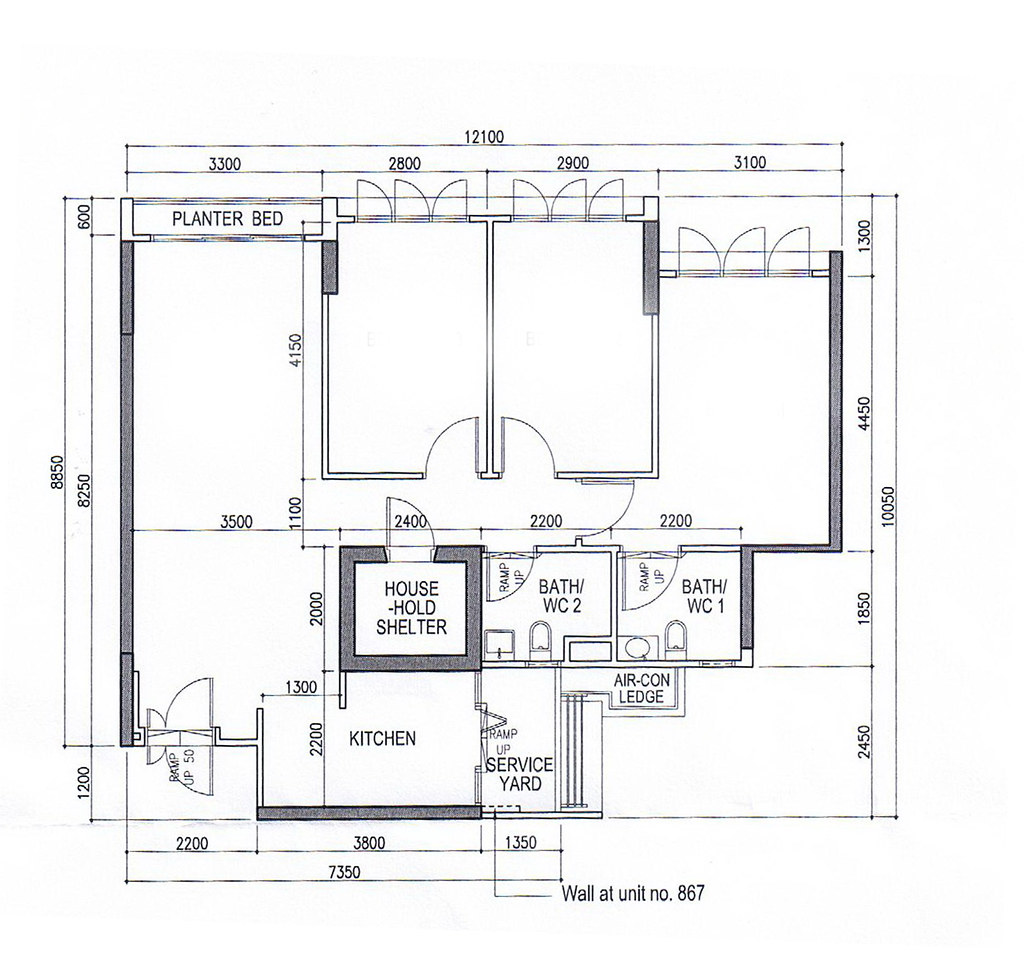Our First Home Punggol Arcadia Floor plan Ray.Rae Flickr