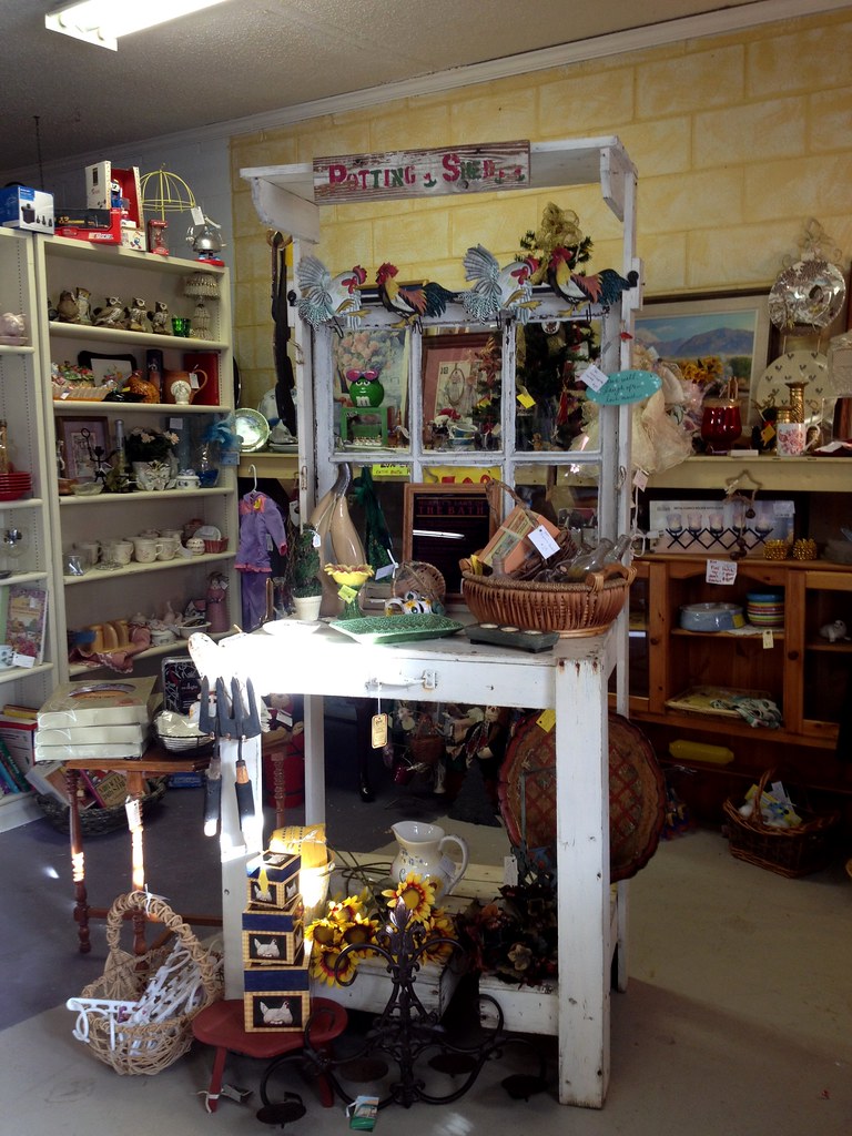 Thrift Store Potters Bench Crystal Collins Flickr