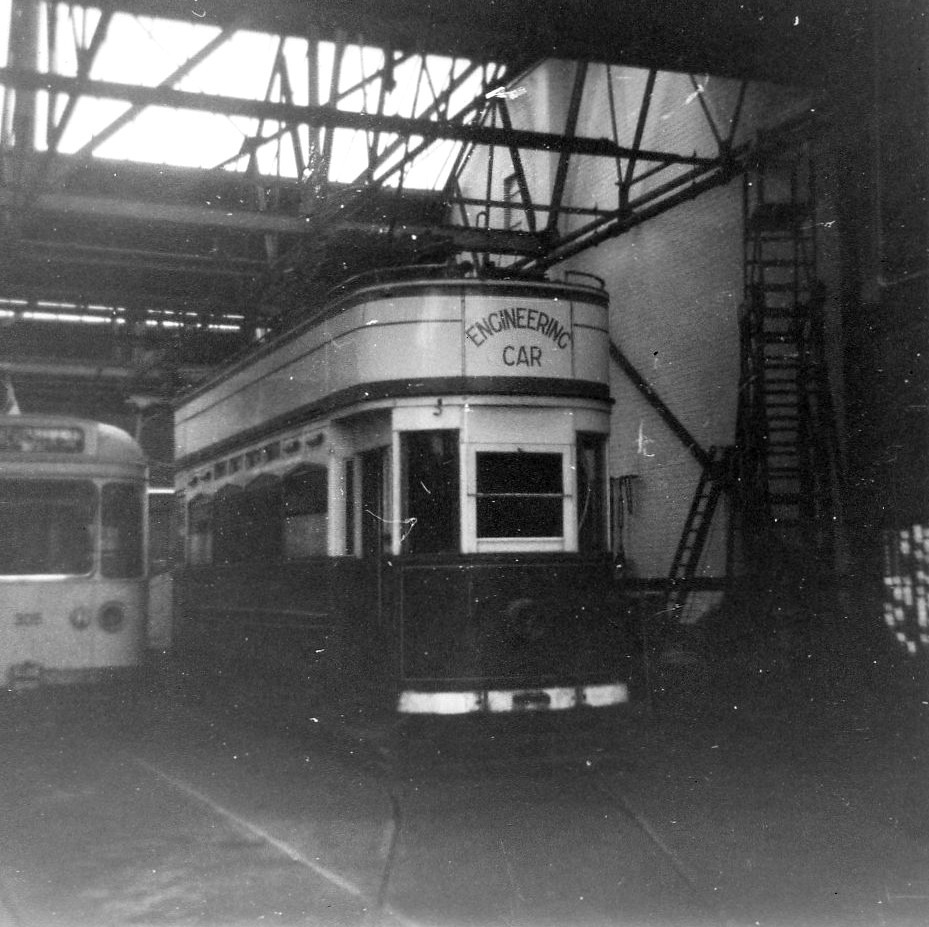 Engineering Overhead Car 3, Rigby Road tram depot, Blackpo… Flickr