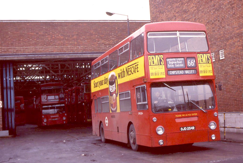 R 166A DMS2254 26.1.85 Thornton Heath Garage. LDO. Flickr
