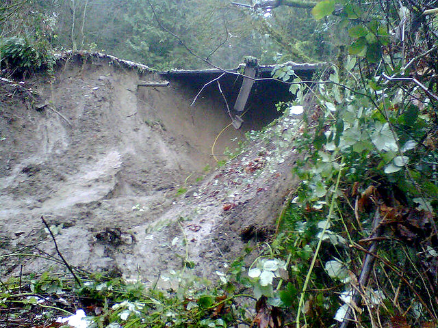 Bellevue Landslide Heavy rains following the melting of sn… Flickr