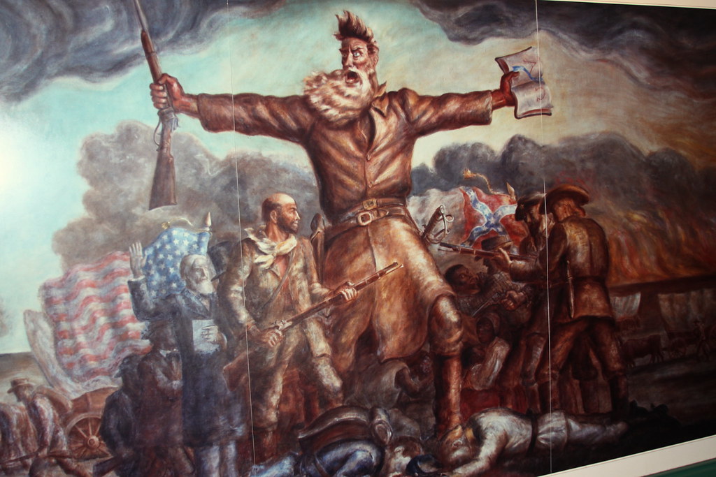 Wall Painting of John Brown's March to Harpers Ferry Flickr