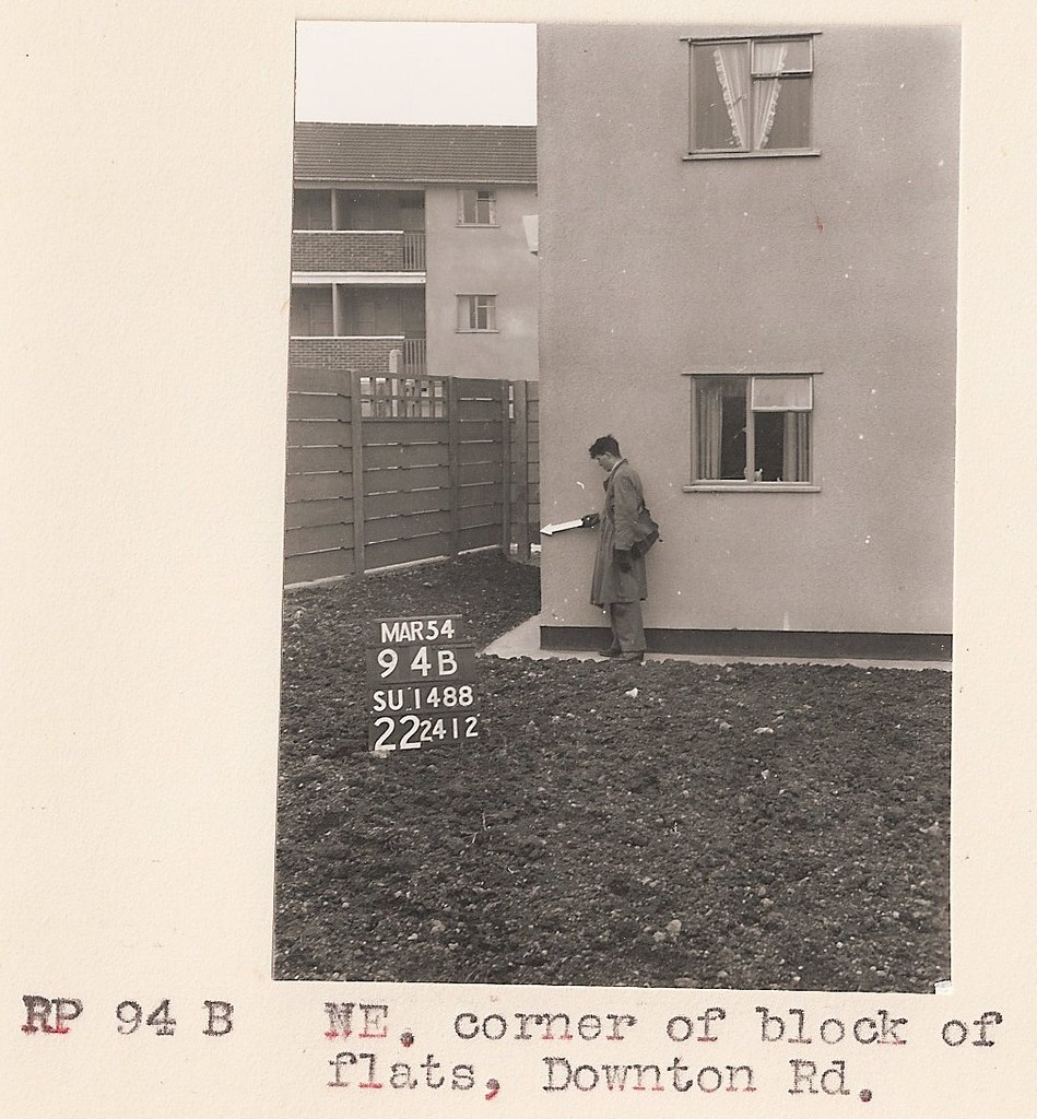 1954 Downton Road in Penhill, Swindon Source Scan of an … Flickr