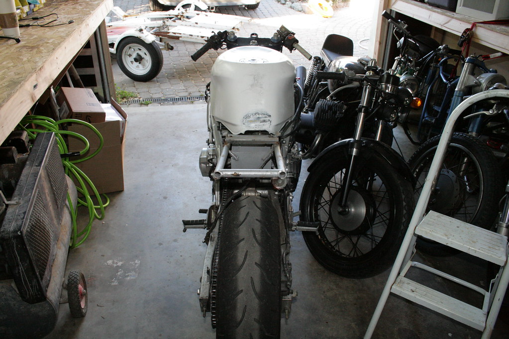 CBR600 F2 Cafe Racer Custom Cafe seat fabrication twinline… Flickr