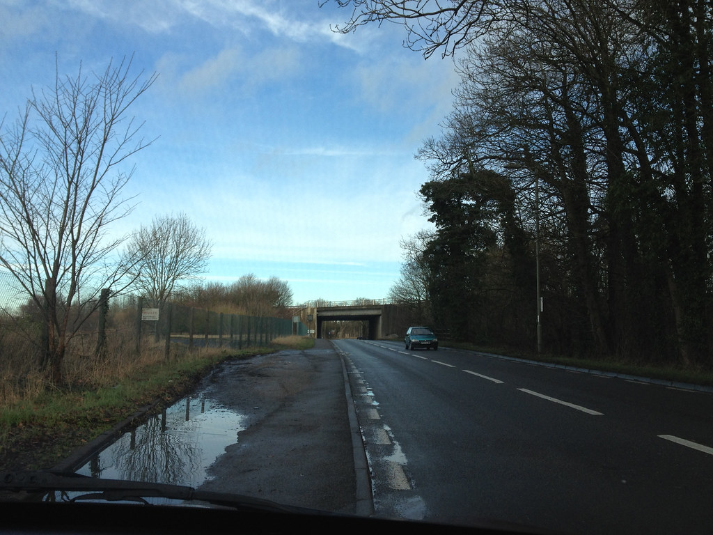 Old A34 between Steventon & Drayton This road is now known… Flickr