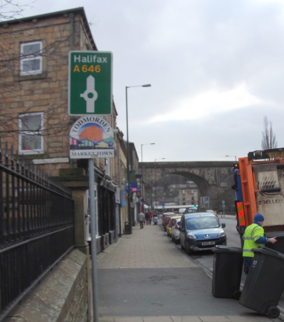 Burnley Road and Viaduct, Todmorden Robert Wade (Wadey) Flickr