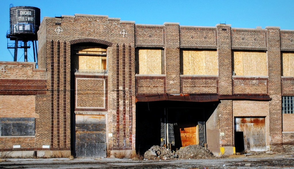 Chicago Steel & Wire company Still in business, this south… Flickr