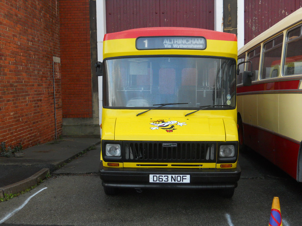 The 1 to Altrincham D63NOF Carlylebodied Freight Rover … Flickr
