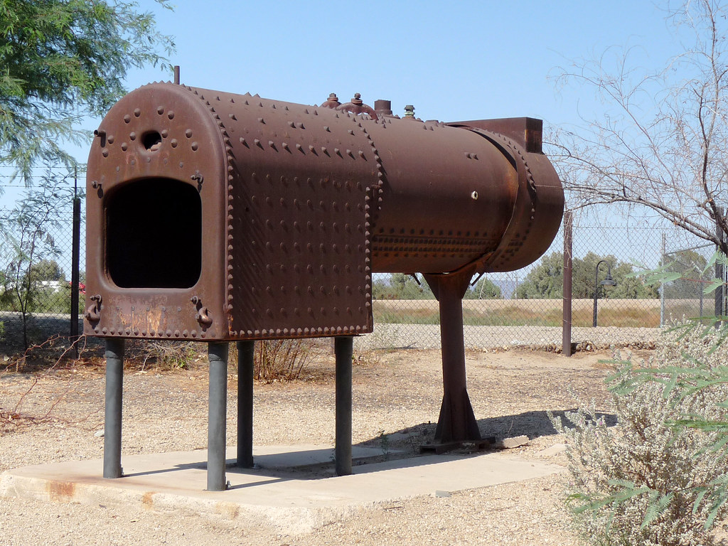 0478 Arizona, Yuma, I8, Visitor Centre Steam Engine Boil… Flickr