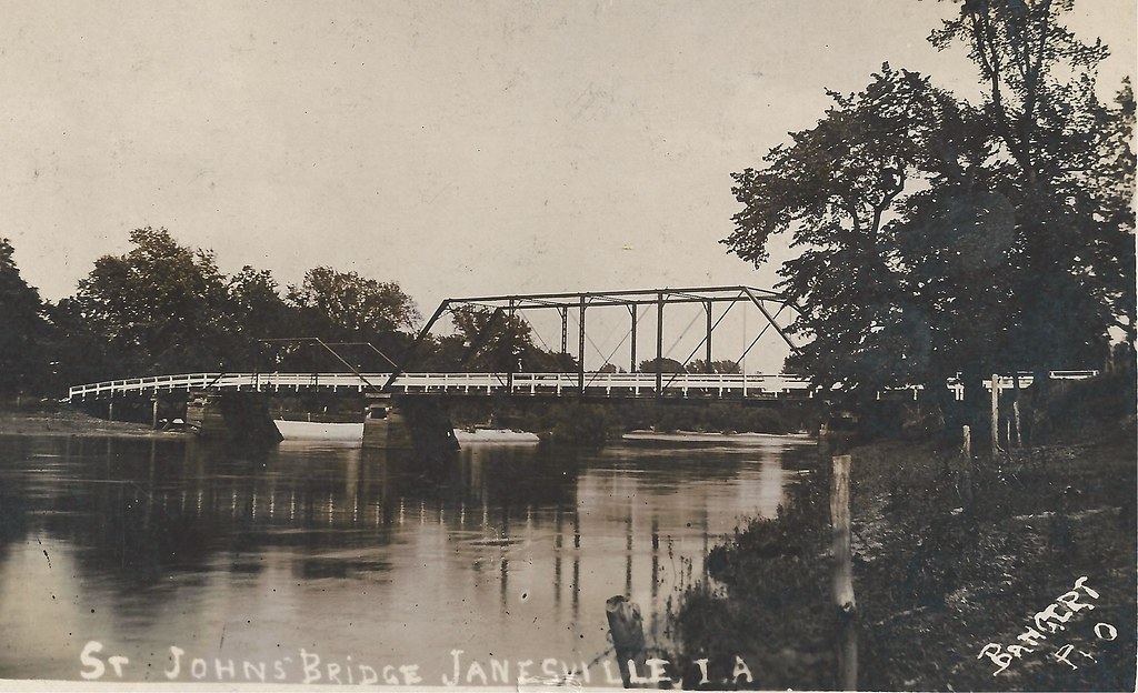 Janesville, Iowa, St. John's Bridge Bangert Photo photolibrarian