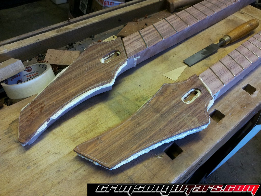 The clamps come off the new detachable double neck guitar… Flickr