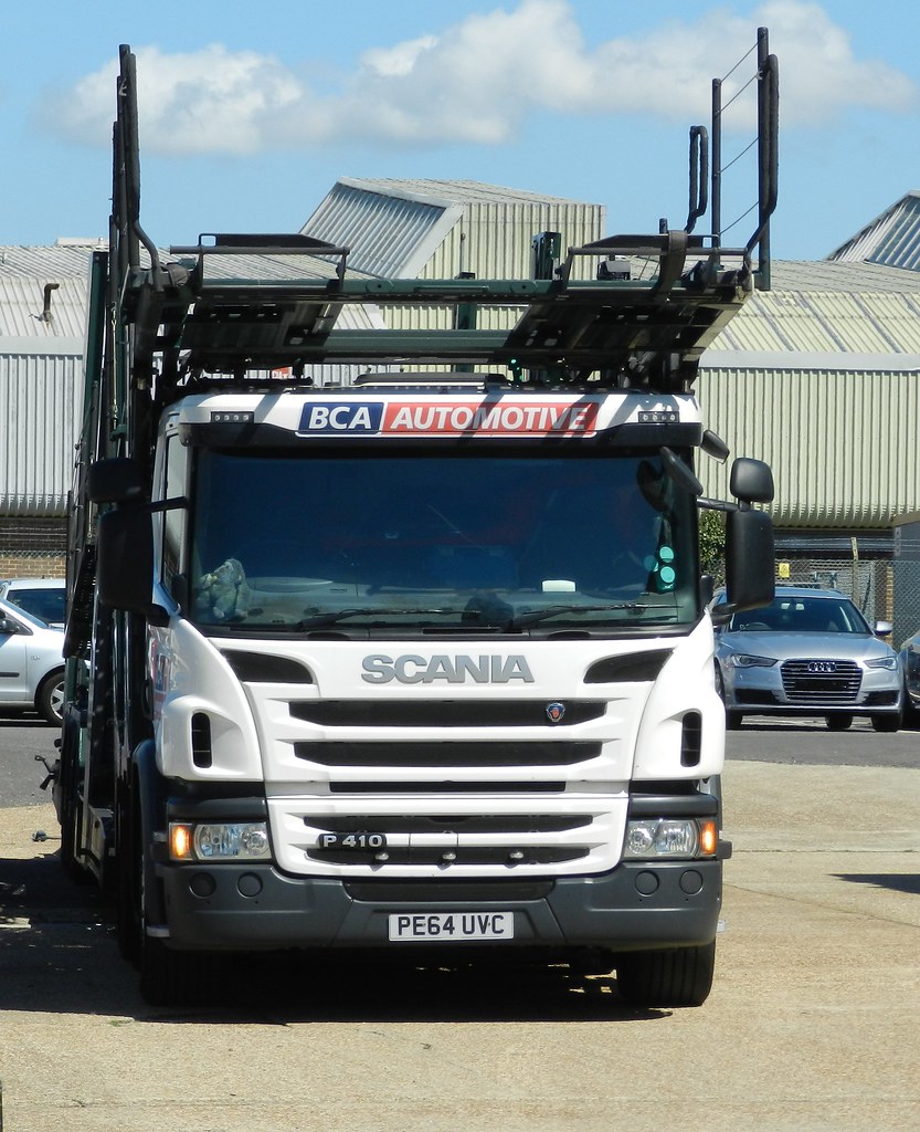 PE64UVC BCA Automotive Scania Car Transporter exStobart A… Flickr