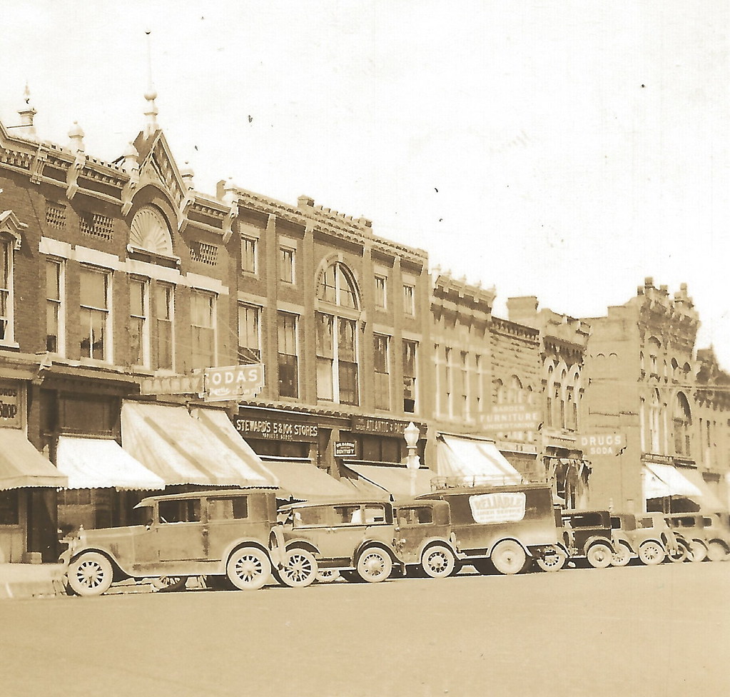 SW Ithaca MI RPPC 1920s Downtown Stores Businesses RASORS … Flickr