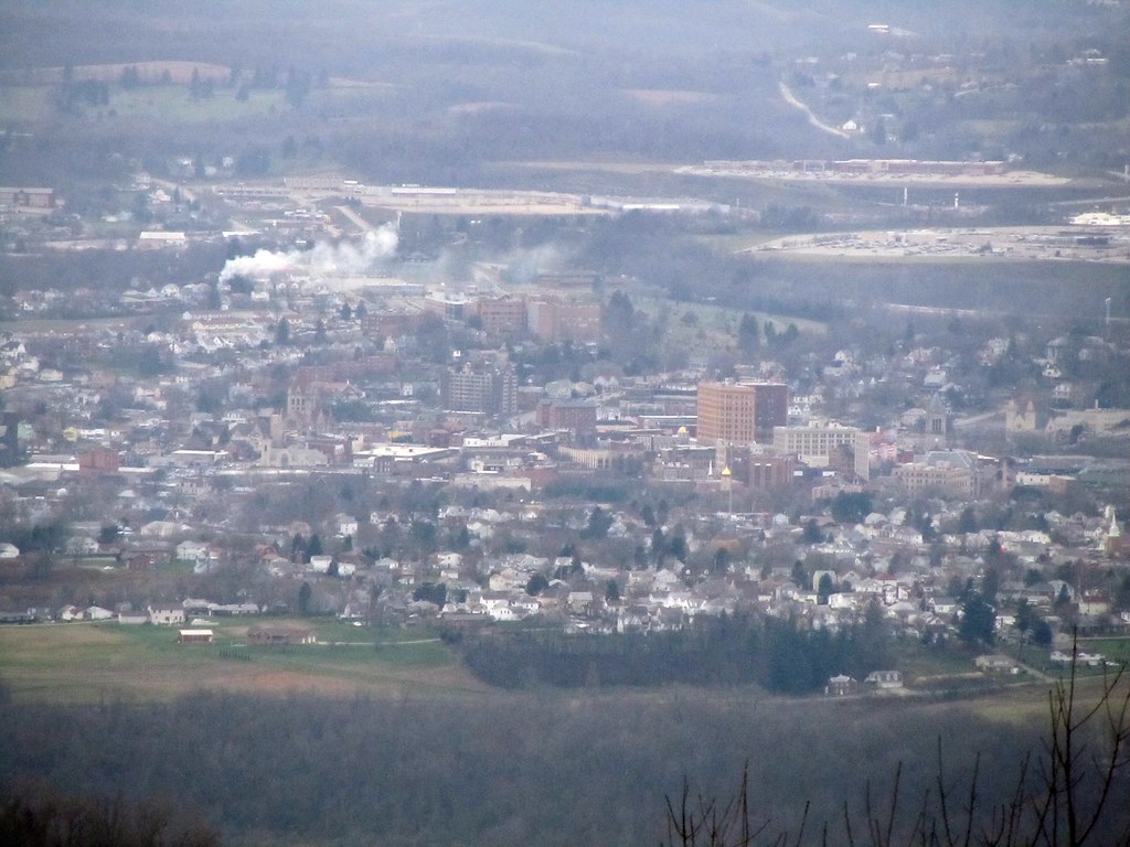 Uniontown, PA from Jumonville Cross Jon Dawson Flickr