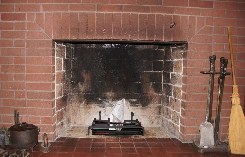 Fireplace ready for gas log installation Fireplace ready f… Flickr
