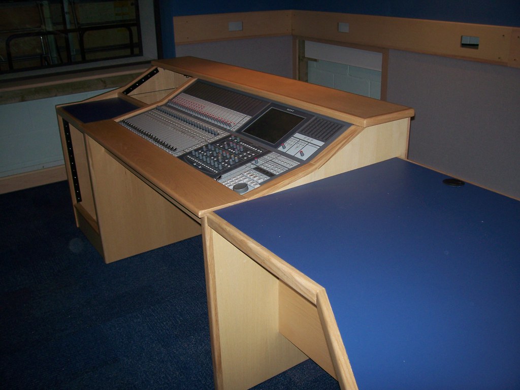 Recording Studio Desk_ UK Studio Furniture Custom built fo… Flickr