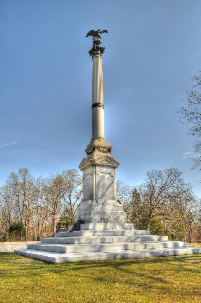 Iowa Monument Shiloh National Military Park Shiloh, TN Vis… Flickr