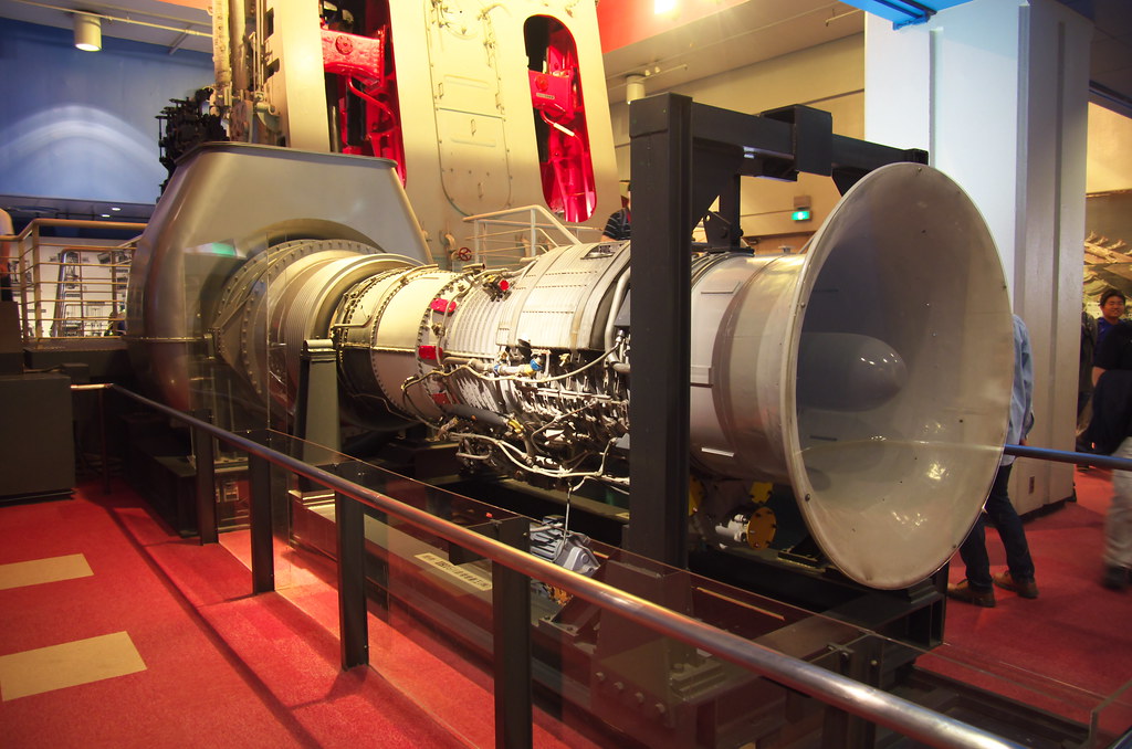 船舶用ガスタービンエンジン 船の科学館 shin Suzuki Flickr