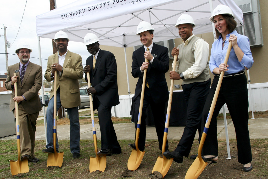 Groundbreaking RCPL Eastover RCPL’s Eastover Branch to… Flickr