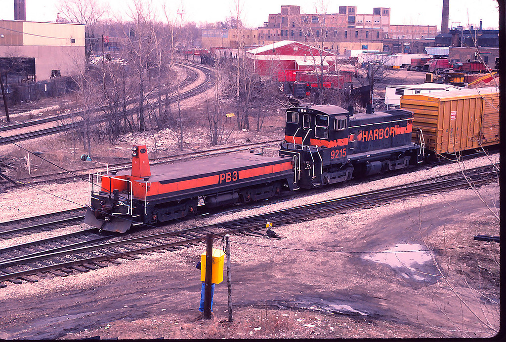 IHB SW1500 9215 Blue Island,Il Mar 1989 I like this one be… Flickr