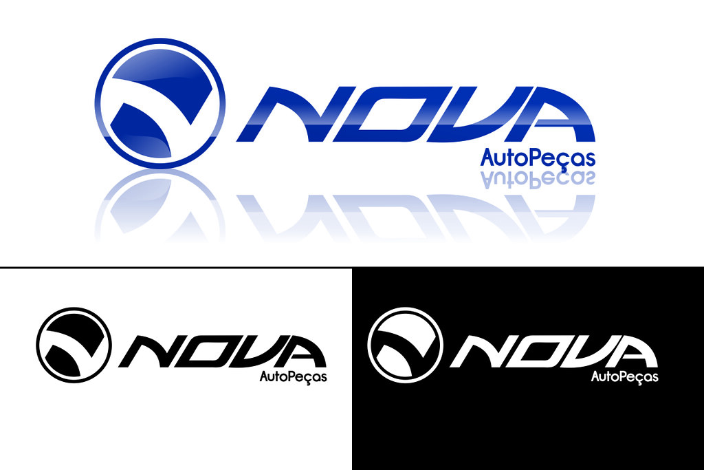 Logo Nova Auto Peças Logo aprovada para a loja Nova Autope… Flickr