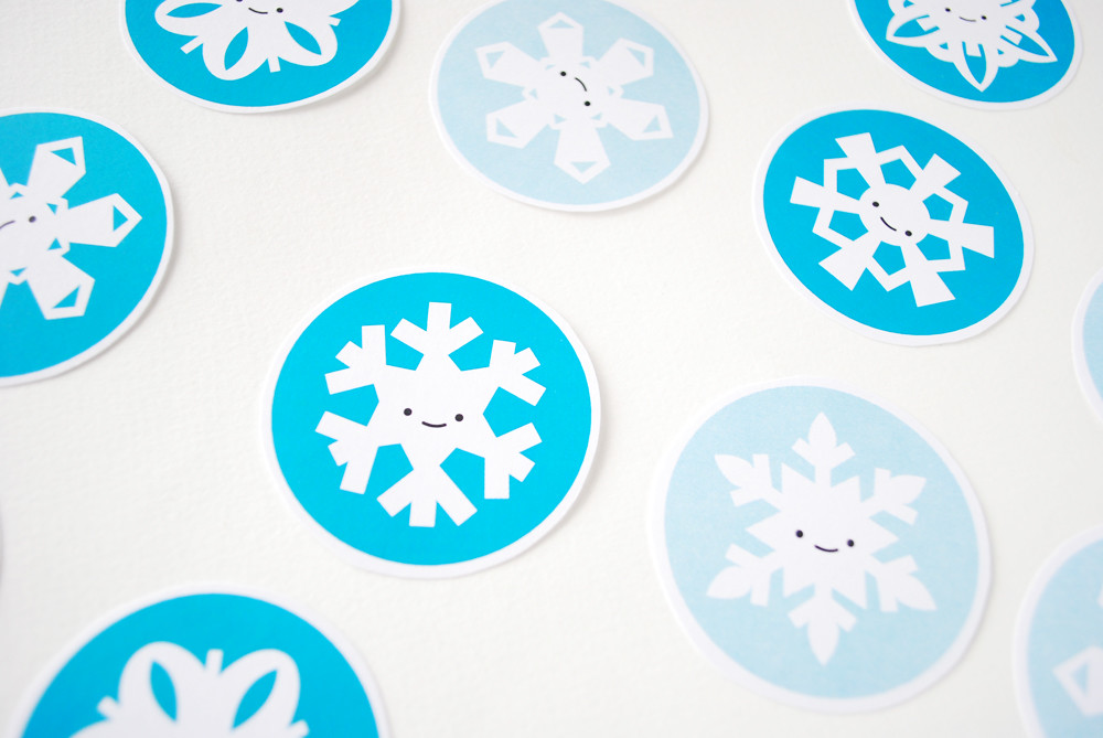 snowflake memory printable, and free on my blog! wildolive Flickr