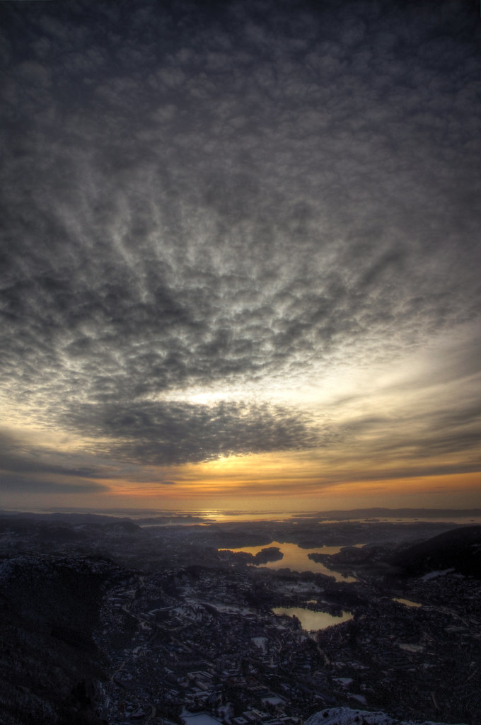 bergen sunset It has been over a year since my last visit … Flickr
