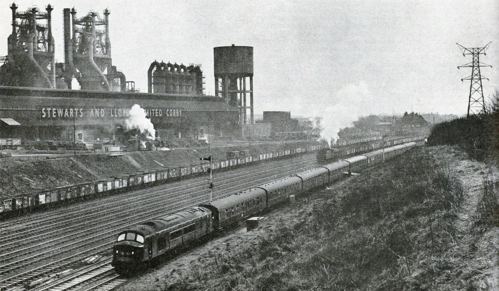 stewarts and lloyds corby 1960s (2) corby steel works Flickr