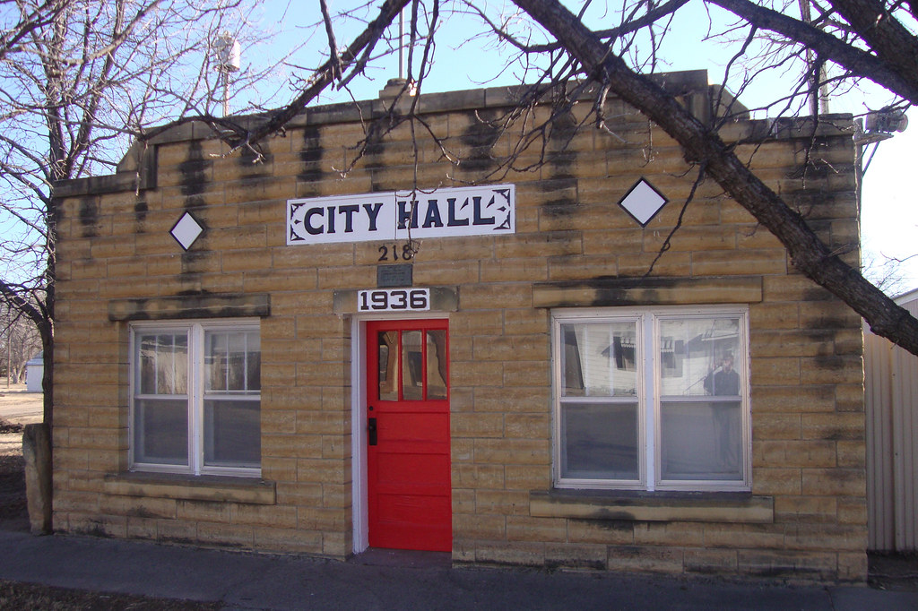 Bison, Kansas City Hall Built in 1936 with WPA aid Bison i… Flickr