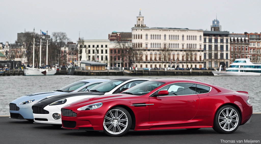 Astons Photoshoot with three amazing Aston Martins! Thomas van