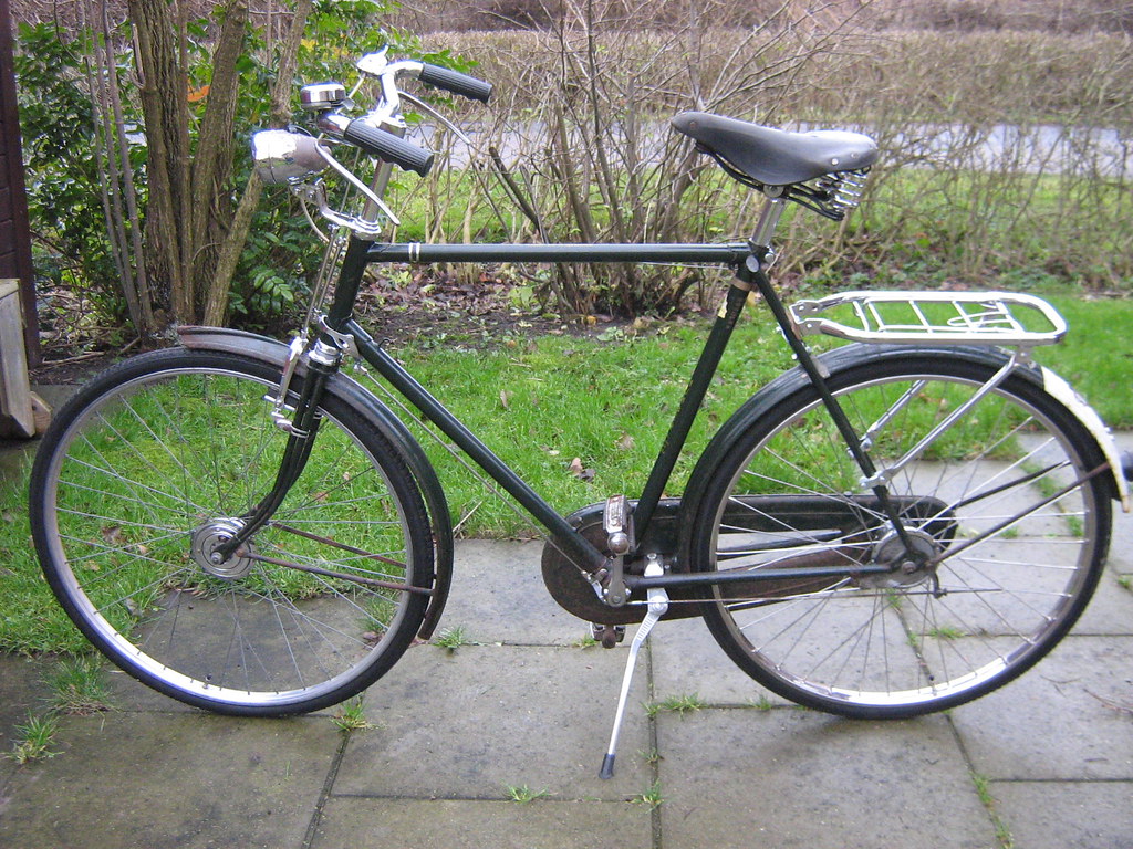 1957 Humber. This bike was given to me on condition that I… Flickr