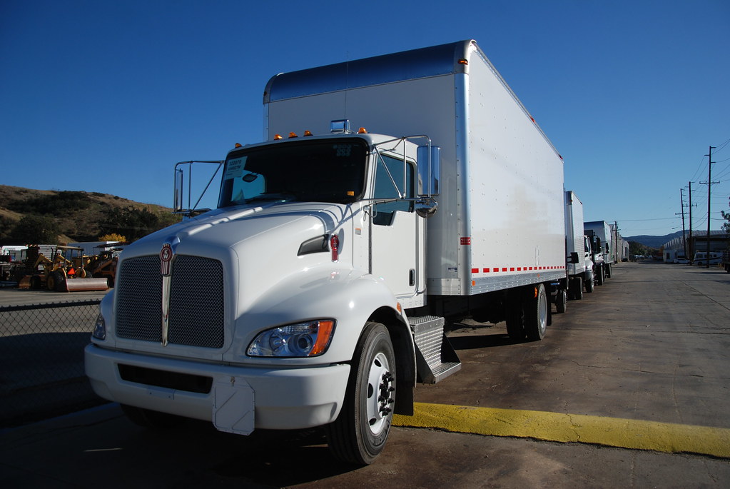 KENWORTH BOX TRUCK Navymailman Flickr