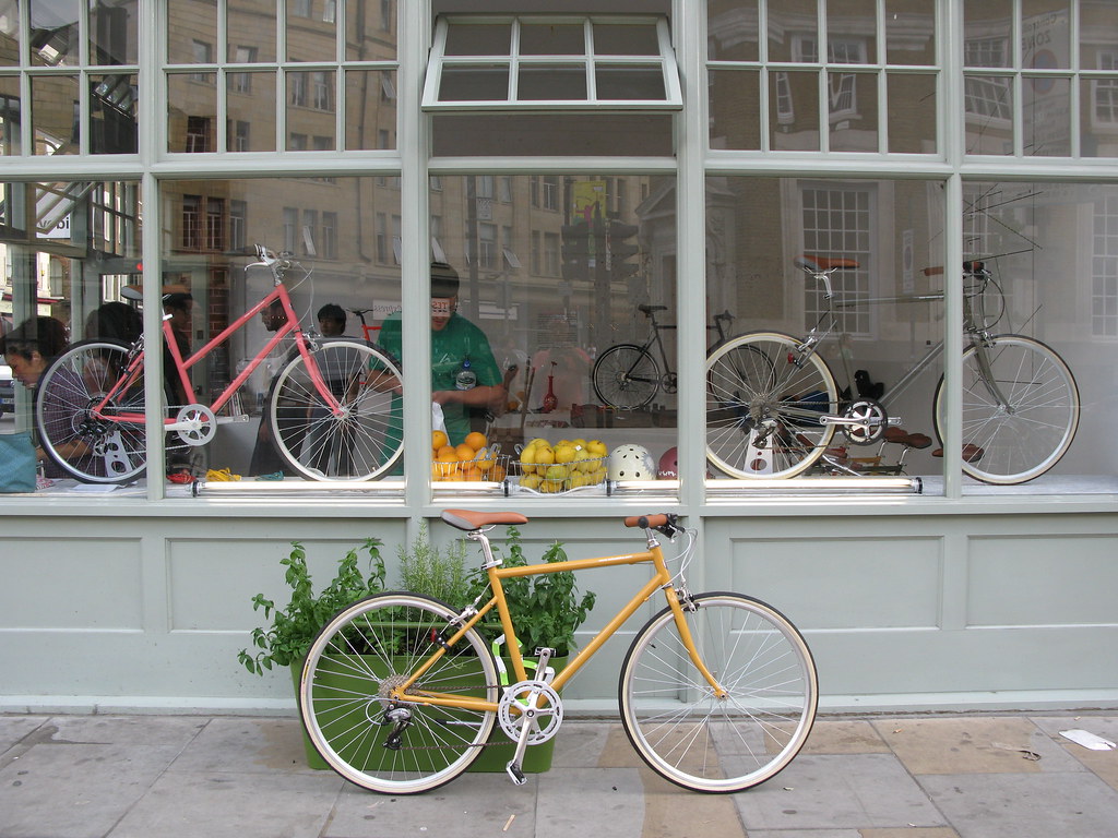 Fixed gear Fixi in London Bicyman Flickr