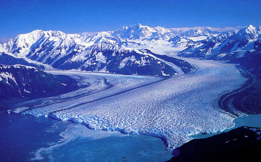 Hubbard Glacier from Air (Postcard) A postcard air view of… Flickr