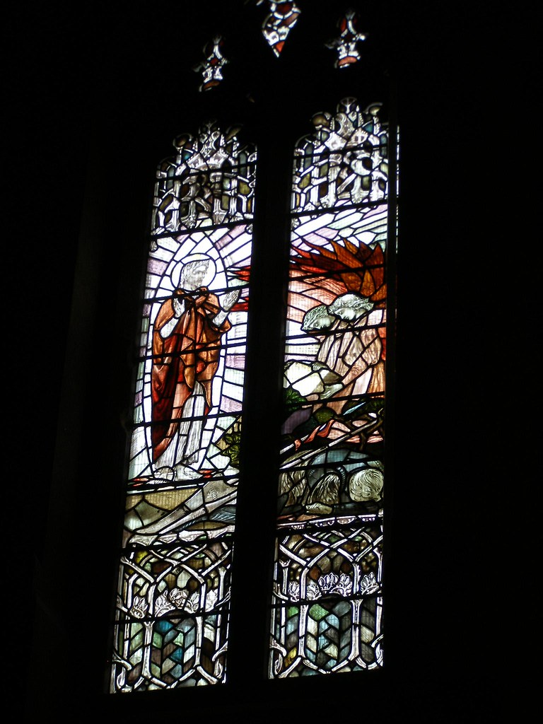 Christopher Whall stained glass window (1914) Christopher … Flickr