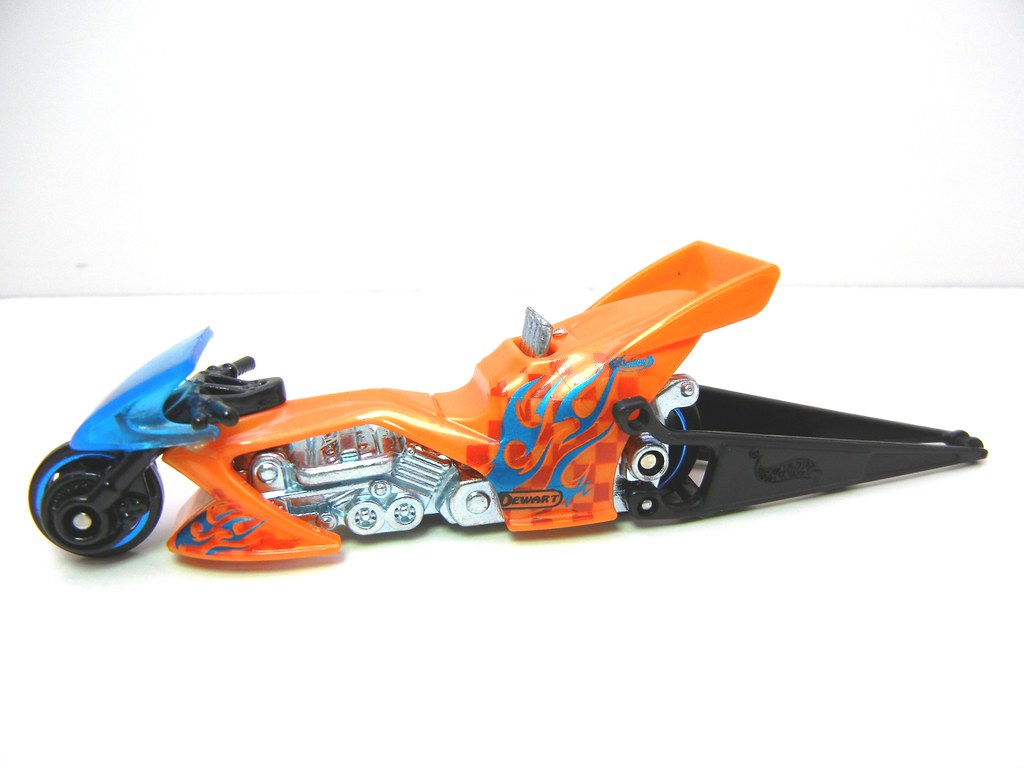 HOT WHEELS FRIGHT BIKE ORANGE (2) justjdm photography Flickr