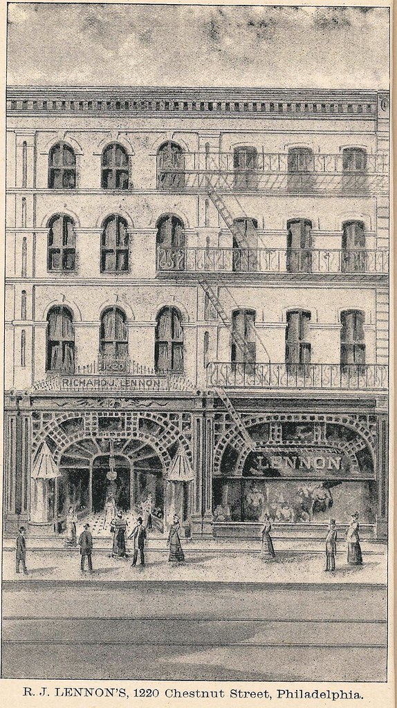 Richard J. Lennon, 1220 Chestnut Street, Philadelphia, 189… Flickr