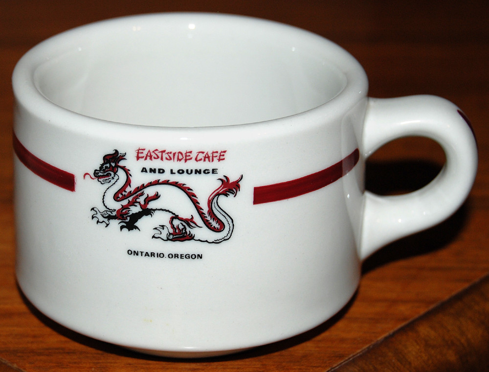 Eastside Cafe & Lounge Coffee Cup Ontario, Oregon I bought… Flickr