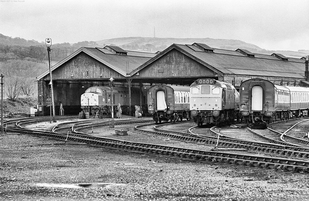Llandudno Junction Shed Dating from 1899, this LNWR shed (… Flickr