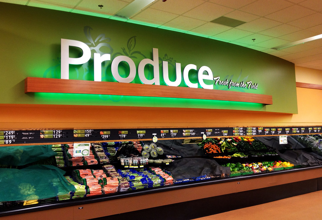 Produce Area Design Market Decor Design Interior Supermarket
