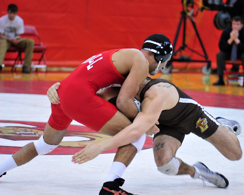 Cornell Wrestling vs. Lehigh 2 Michael King Flickr