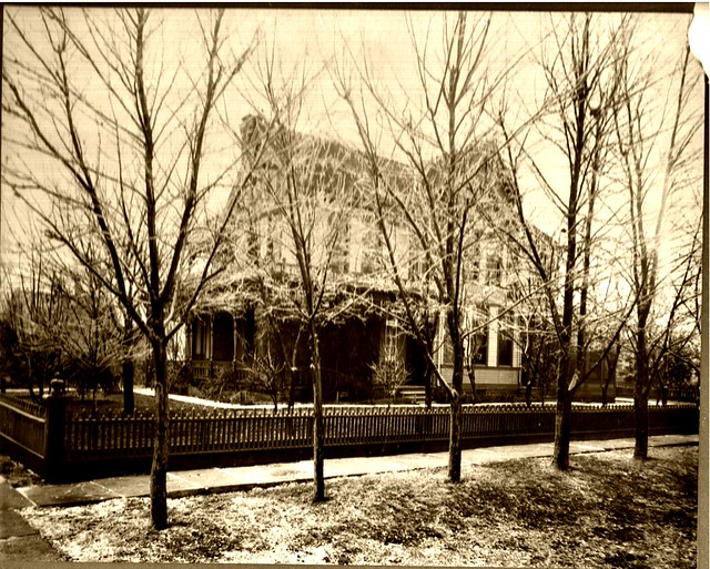 J.P. Baden Mansion c. 1887 (Martin's Bday); 1203 East Ninth Street in